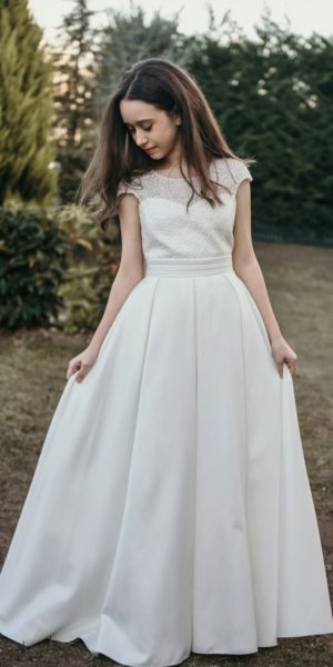 Robe de communion-Keya-mariage-Mulhouse