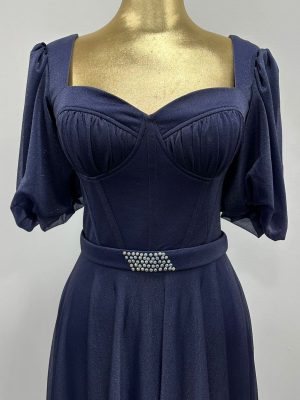Robe de soirée manches courtes chez Keya mariage Mulhouse