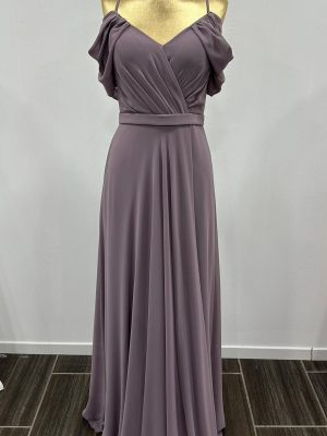 Robe en mousseline à bretelles chez Keya mariage Mulhouse