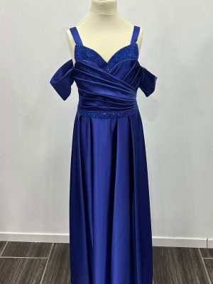 Robe longue en satin pour adolescente chez Keya mariage Mulhouse
