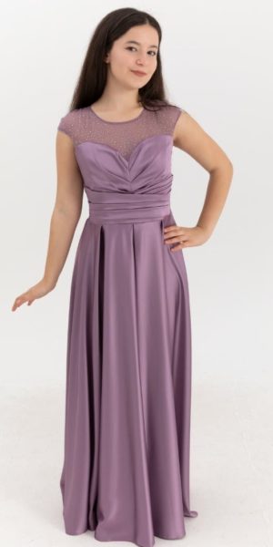 Robe adolescente en satin chez Keya mariage Mulhouse