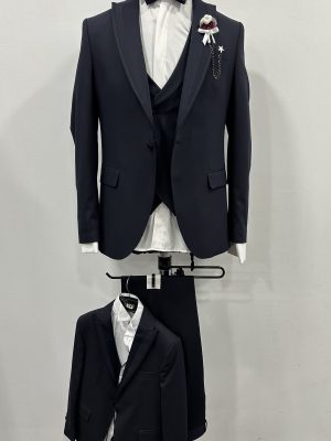 Costume homme double col père et fils chez Keya mariage Mulhouse