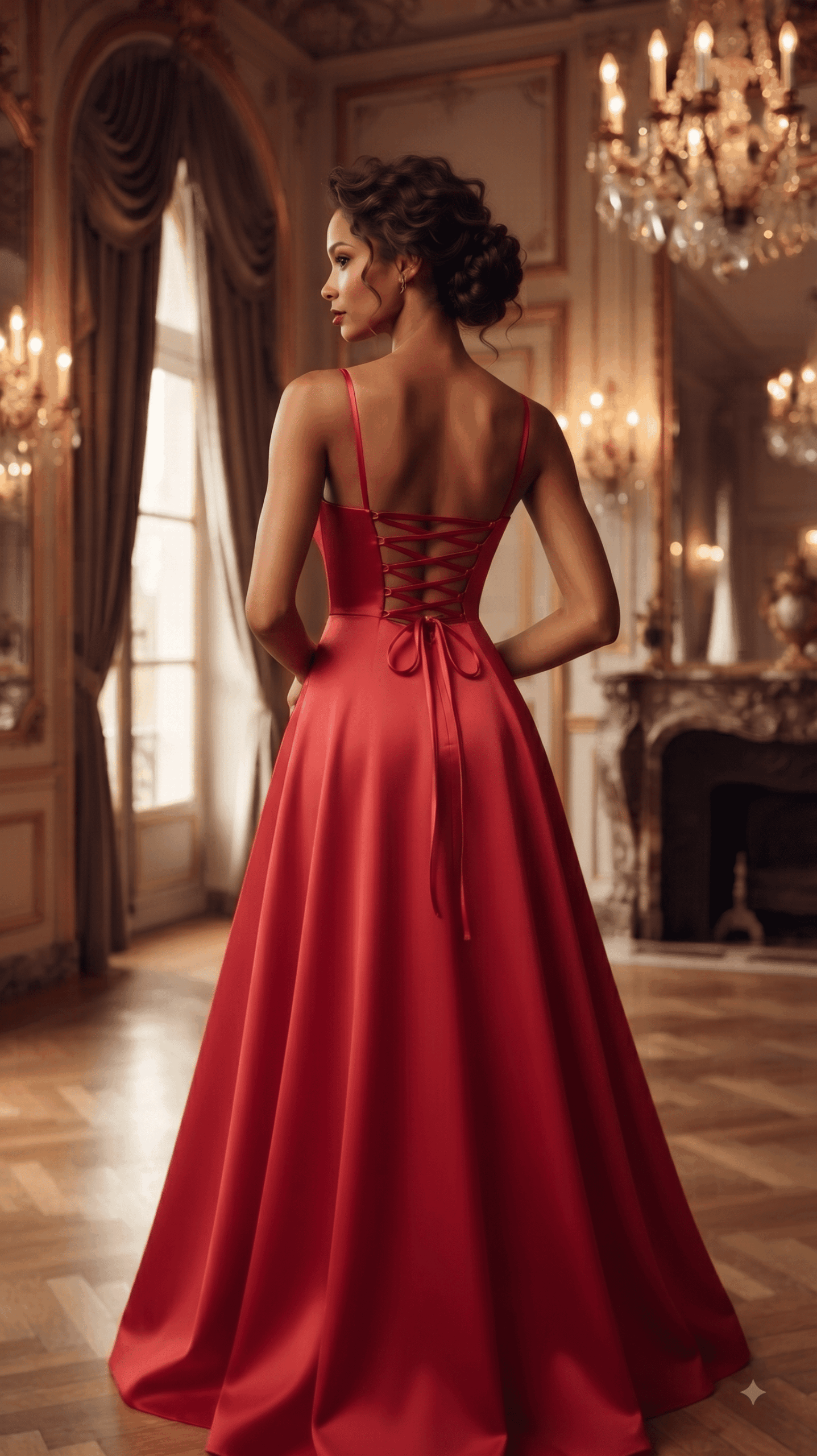 Robe demoiselle d'honneur satinée / Elegance / Keya mariage – Image 2