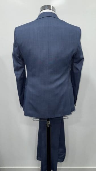 Costume 3 pièces Bleu acier chez Keya mariage Mulhouse
