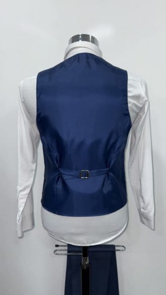 Costume 3 pièces Bleu acier chez Keya mariage Mulhouse