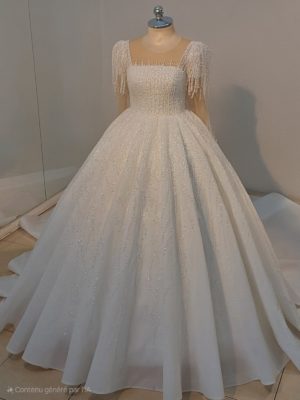 Robe de mariée sur mesures Melissa chez Keya mariage Mulhouse