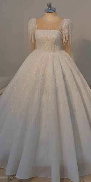 Robe de mariée sur mesures Melissa chez Keya mariage Mulhouse