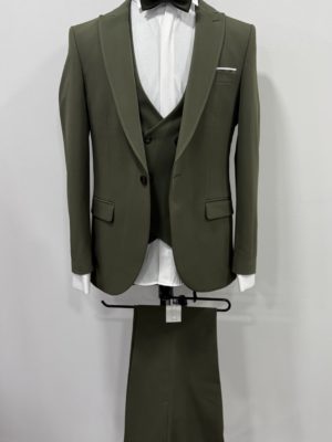 Costume vert sauge foncé