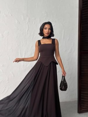 Robe longue type corset chez Keya mariage Mulhouse