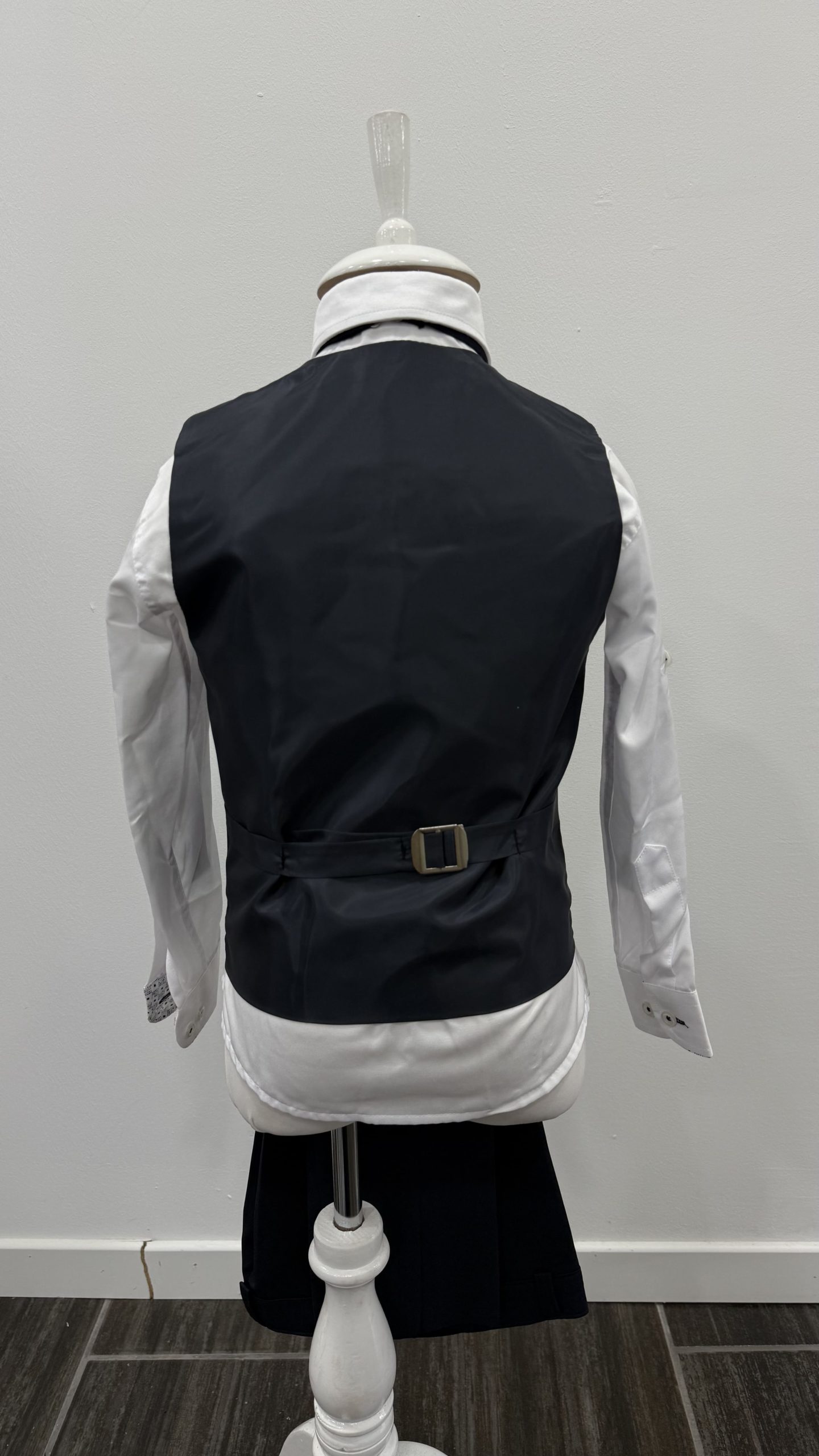 Costume enfant 5 pièces bleu marine – Image 3
