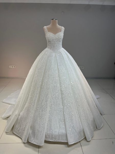 Robe de mariée Princesse Scintillante - La Majestueuse – Image 4